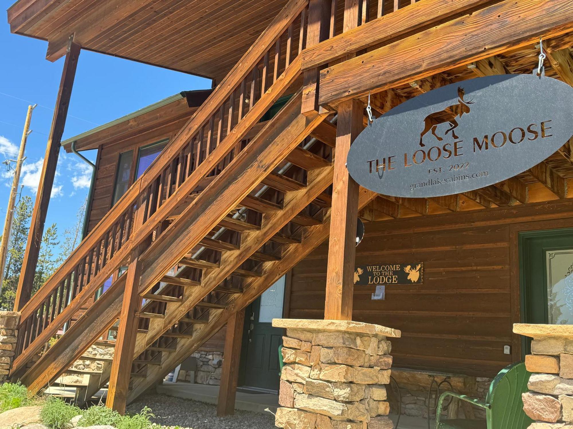 The Loose Moose Cabin #9 At Downtown Grand Lake Exteriör bild